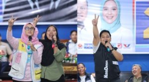 Dua Legislator Partai NasDem Membakar Semangat Masyarakat Paleteang Untuk Memenangkan Paslon Nomor 2 Pada Tanggal 27 November 