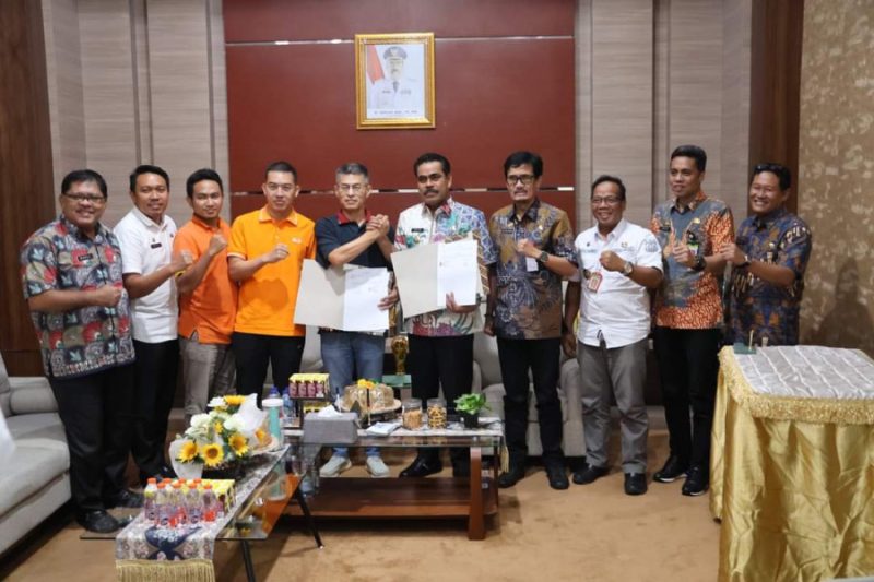 Pemkab Pinrang Resmi Menjaling Kerjasama PT. Biota Laut Ganggang (BLG)