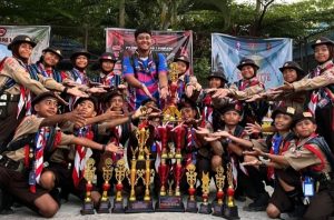 SDN 187 Pinrang Raih Juara Umum Lokagalang Pramuka 2024