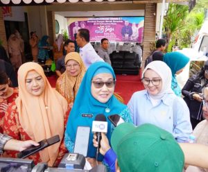 Anggota DPRD Provinsi Sulsel Andi Azizah Irma Wahyudiyati Irwan Mengapresisasi Kegiatan Gerakan Pangan Dinas Ketahanan Pangan Provinsi Sulsel