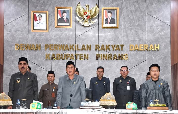 Legislatif dan Eksekutif Resmi Setujui APBD Pinrang Tembus 1,5 Triliun di Tahun 2025