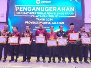 Dikbud Kabupaten Pinrang Kembali Menorehkan Penghargaan Tertinggi Tingkat Provinsi Sulawesi Selatan Tahun 2024