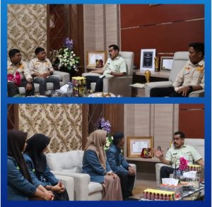 Pengurus Pemuda Muhammadiyah Pinrang dan IPNU Kabupaten Pinrang Audiens Dengan Pj.Bupati Pinrang