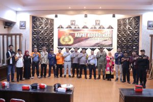 Polres Pinrang Gelar Rapat Koordinasi Lintas Sektoral PAM Natal dan Tahun Baru 2025