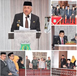 Sidang Paripurna DPRD, Bupati Pinrang Paparkan Visi Misi Serta Program Prioritas 5 Tahun Ke Depan
