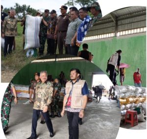 Antisipasi Overload Bupati Pinrang H.Andi Irwan Hamid, S.Sos, Tinjau  Gudan Penyimpanan Beras