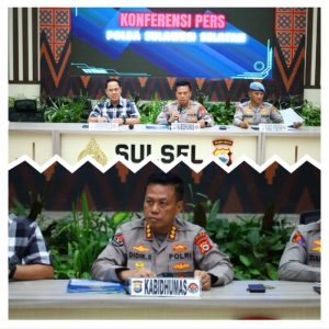 Polda Sulsel Gelar Konferensi Pers Terkait Kasus Penipuan Online, 40 Terduga Pelaku Diserahkan oleh Kodam XIV Hasanuddin
