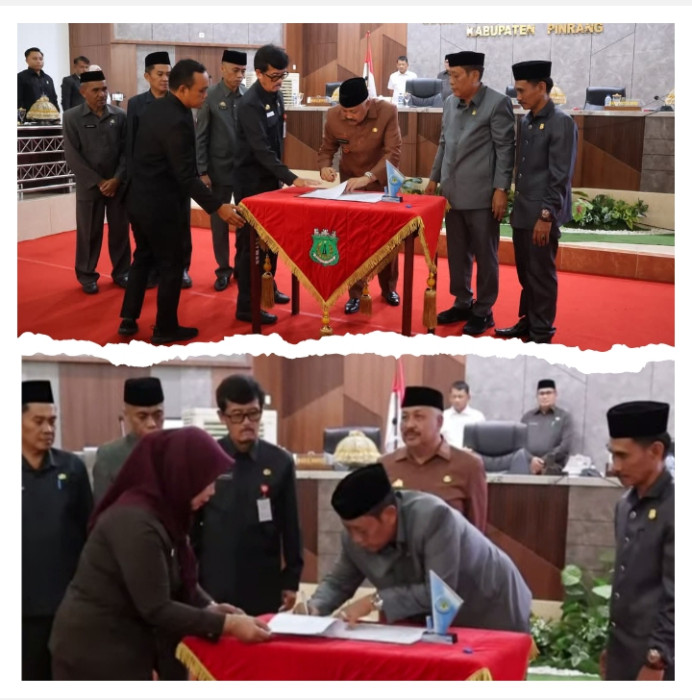 Rancangan Awal RPJMD Kabupaten Pinrang Tahun 2025 – 2029, Telah Disepakati Antara Legislatif dan Eksekutif