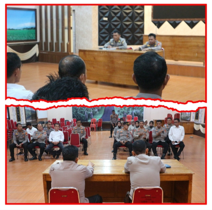 Jelang Hari Raya Idul Adha Tahun 2025/1446 H, Polres Pinrang Gelar Rapat Pemantapan Qurban