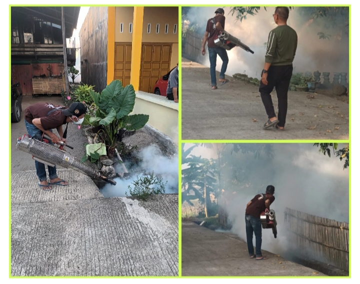 Dinkes Pinrang Melakukan Fogging di Beberapa Kecamatan, Berantas Penyakit DBD