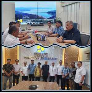 Kantong Lumpur Bendungan Benteng Rusak, Bupati Pinrang Langsung Koordinasi Dengan BBWS