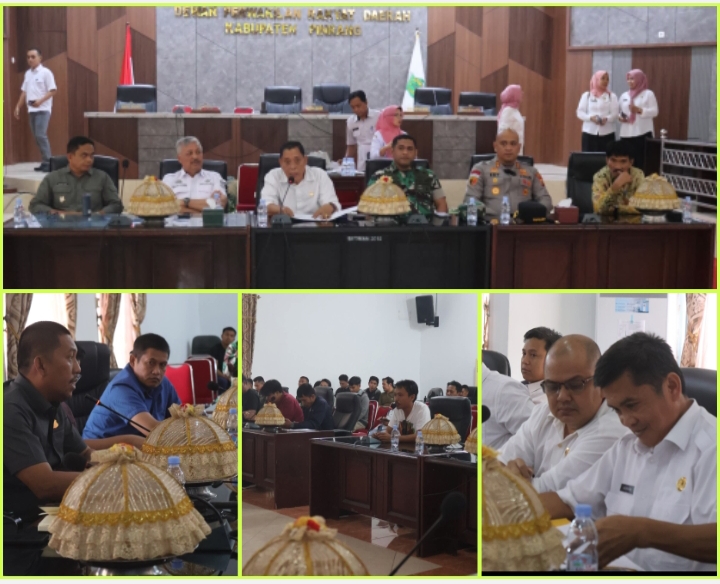 Penyesuaian Tarif PBB-P2, Pemkab Pinrang Bersama DPRD Gelar RDP Dengan Menghadirkan Koalisi Masyarakat Pinrang (Kompi)