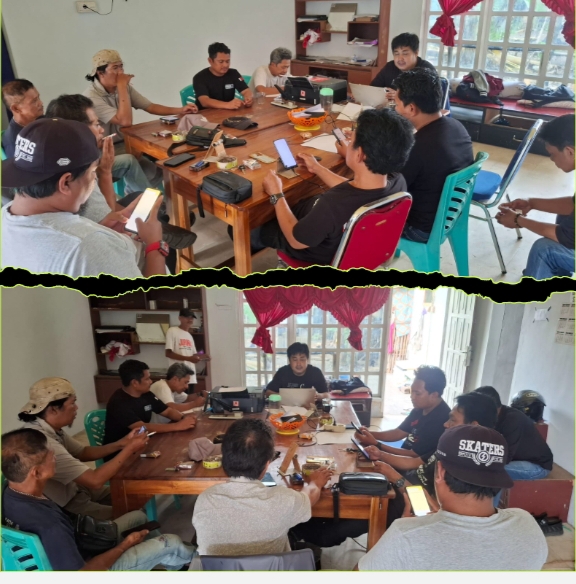Evaluasi Kepengurusan Dan Program Kerja, PD IWO Kabupaten Pinrang Melaksanakan Rapat Internal