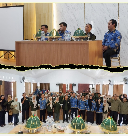 Kadis Tanaman Pangan Pinrang Andi Sinapati Rudy, Menerima Kunjungan Penyuluh Pertanian Kabupaten Pangkep