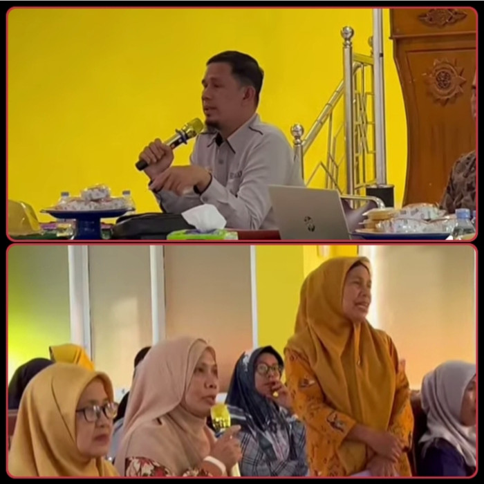 Plt. Kadis Disperindag ESDM Pinrang Dr. Nasruddin, M., S.STP., MM, Jadi Narasumber di Sekolah Wirausaha Aisyiyah